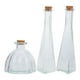 thumbnail image 1 of botellas de vidrio con tapón de corcho, recipientes decorativos de vidrio con tapa, ideal para bodas, aniversarios, ceremonias, lunas de miel y recuerdos de arena, 1 of 8