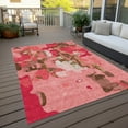 thumbnail image 6 of Addison Rugs Chantille Indoor/Outdoor Transitional Abstract Coral Washable Rectangle Rug, 8' x 10', 6 of 6