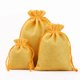 thumbnail image 1 of Bolsa de regalo de Navidad para guardar joyas, bolsita con cordón, bolsa de lino de imitación, 1 of 6
