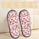 thumbnail image 2 of Balery Red Football Pantuflas de Casa de Felpa Silenciosas con Diseño Estampado, Zapatillas Cómodas Antideslizantes de Algodón para Interior-Large, 2 of 8