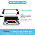 thumbnail image 6 of For Cricket LG Risio 3 LM-X210CMR MetroPCS LG Aristo 2 X210MA LM-X210MA Glass Lens Screen Replacement, 6 of 6