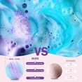 thumbnail image 5 of Bath Bombs Gift Set for Women - 12 Pcs Handmade Bubble Bombs, 12 x 3.12oz Relaxing Fizzies Shower Birthday Gifts for Her, 5 of 10
