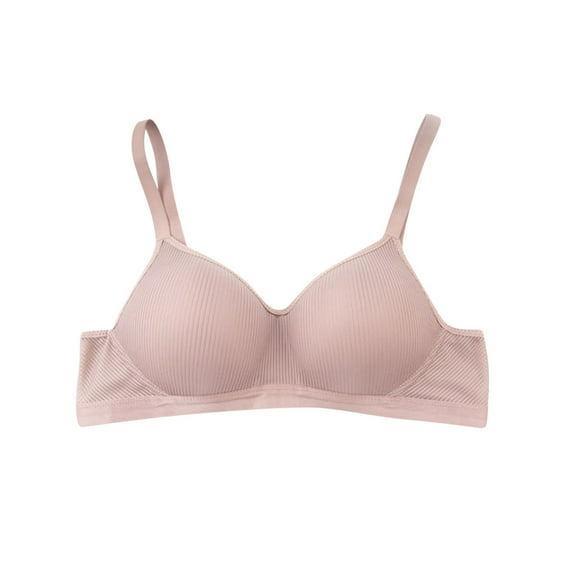 Womens Everyday Bras, Seamless Sports Bra for Women Ribbed Camisoles Non Padding Yoga Bra Deep V Full Coverage Crop Tank Tops M-2XL