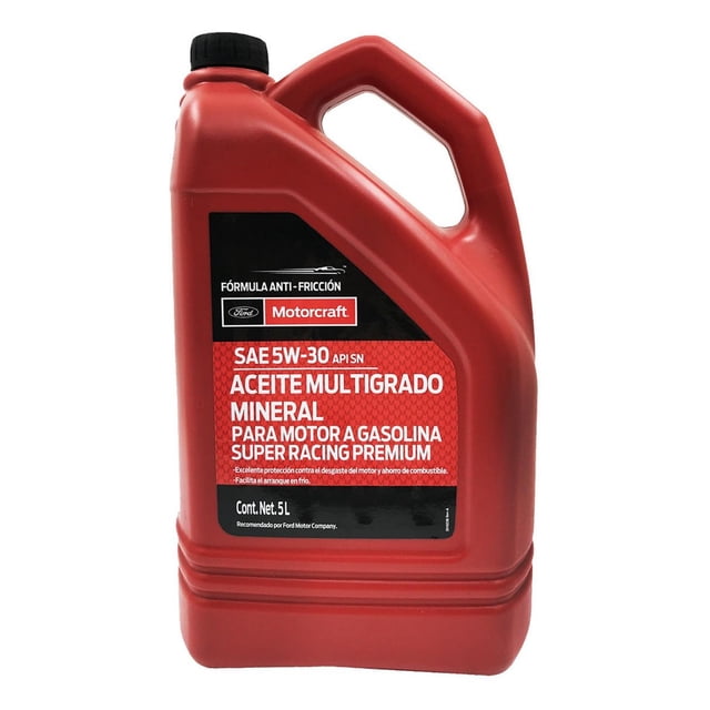 Aceite de Motor 5w30 5 Litros MOTORCRAFT Super Racing