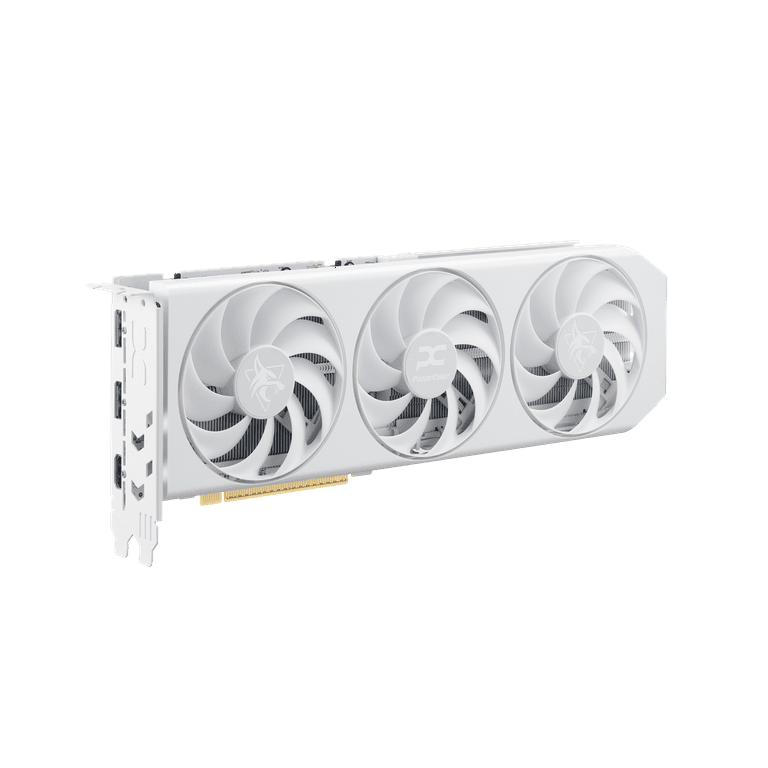 PowerColor Hellhound Spectral White Radeon RX 9060 XT 16GB GDDR6