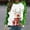 Green, variant on FDGIU Cute Christmas Pullover for Women, Long Sleeve Tunic Sweatshirt with Holiday Print, Loose Fit Crewneck Warm Top
