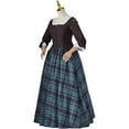 thumbnail image 2 of Women's Scottish Highland Dress Claire Fraser Costume, 2 of 7
