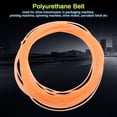 thumbnail image 3 of Premium Yellow Polyurethane Hollow PU Rod, 25mm Outer Diameter, 8mm Inner Diameter, 500mm Length, High Elasticity & Durability for Machinery Buffers, 3 of 7