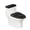 Spider Web, variant on HELLHERO Comfortable and Practical for Household Stretch Toilet Seat Lid Cover Elastic Bottom Adjustable Reusable