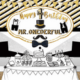 thumbnail image 5 of Boys 1st Birthday Decoration Mr. Onederful Birthday Party Supplies Boy 1st Birthday Backdrop Banner for Baby Toddler Little Man First Birthday Party Decor Photo Prop, 5 of 5