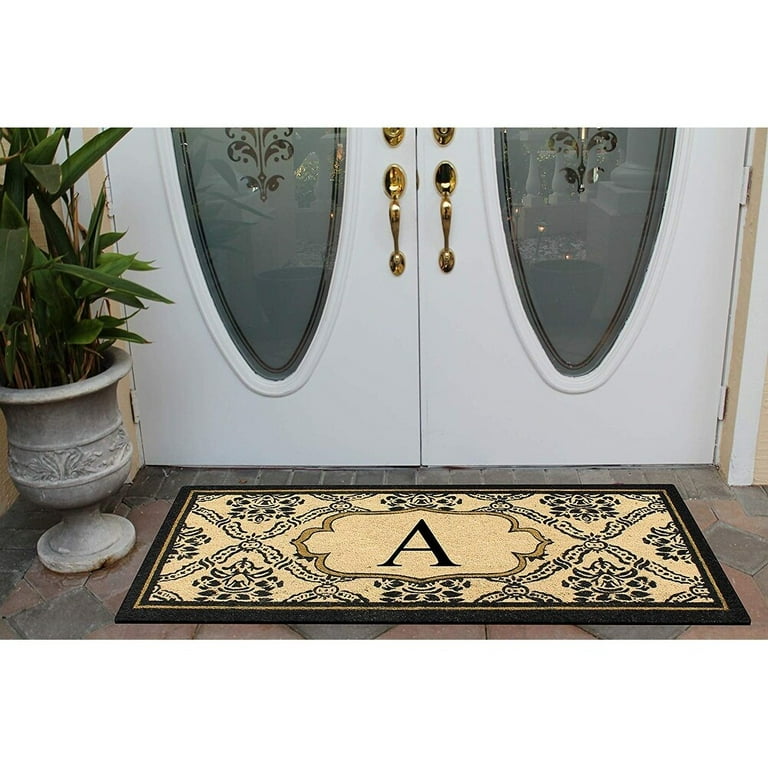 A1 Home Collections A1HC First Impression Welcome Black/Beige 30
