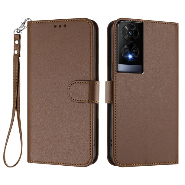 Funda Cartera GANGXUN para TCL 50 XE – Cierre Magnético, Protección RFID, Correa Desmontable, Compatible con Carga Inalámbrica