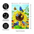 thumbnail image 4 of Evergreen Sunflower Glory Suede Garden Flag 12 x 18 Inches Indoor Outdoor Decor, 4 of 7