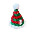 thumbnail image 3 of Gorro navideño para perro, gorro de invierno para perros, decoración navideña, cosplay, gorro para mascotas, gorro para perros para fiestas temáticas, rojo verde, 3 of 8