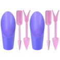 thumbnail image 1 of Uxcell 2-Conjunto Herramientas Suculentas, Plástico 2-en-1 Mini Pala de Jardín Herramientas de Trasplante de Suculentas Pala de Jardín Pala de Trasplante [Morado], 1 of 7