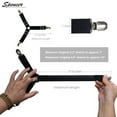 thumbnail image 4 of Spencer 8Pcs/Pack Bed Sheet Gripper Corner Straps, Adjustable Triangle Elastic Suspenders Fasteners "Black", 4 of 9