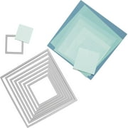 Sizzix Framelits Die Set 8/PK - Squares
