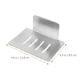 thumbnail image 4 of EeaseMX Jabonera adhesiva de pared con escurridor para baño, 4 of 7