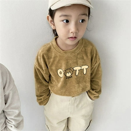 

Hunpta Baby Newborn Infant Girls Long Sleeve Solid Winter Bear Crewneck Sweatshirt Hoodie Tops Pullover Clothes