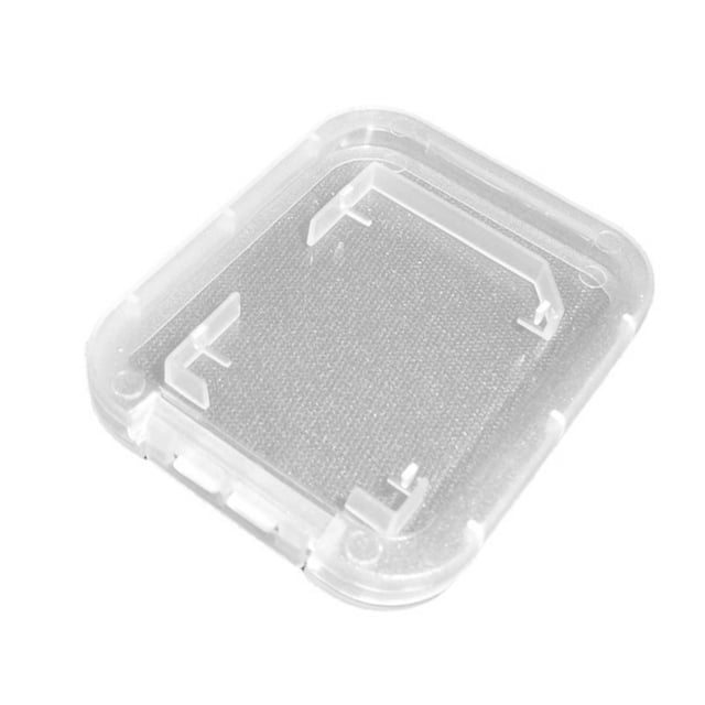 Less Than 5 Home Textile Storage Clear Plastic SD/SDHC/SDXC/Secure Digital Memory Card Case Holder Compatible for Memory Card