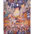 thumbnail image 2 of Bell, Bill 12x14 White Modern Wood Framed Museum Art Print Titled - Happy New Year 2000, 2 of 4