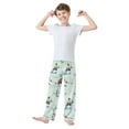thumbnail image 2 of FORMRS Boys Pajama Pants with Pockets Size 9-10Y Kids Lounge Sleep Bottoms, Ice Play, 2 of 8