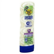 banana boat sunscreen protect and hydrate moisturizing broad spectrum sun care sunscreen lotion - spf 15, 6 ounce