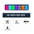 thumbnail image 1 of 12 Inch 4K 3840*2160P Car DVR Dash Cam GPS IMX415 Rear View Mirror 1080P Car Camera Video Recorder Park Monitor ,Clear Images, 1 of 7
