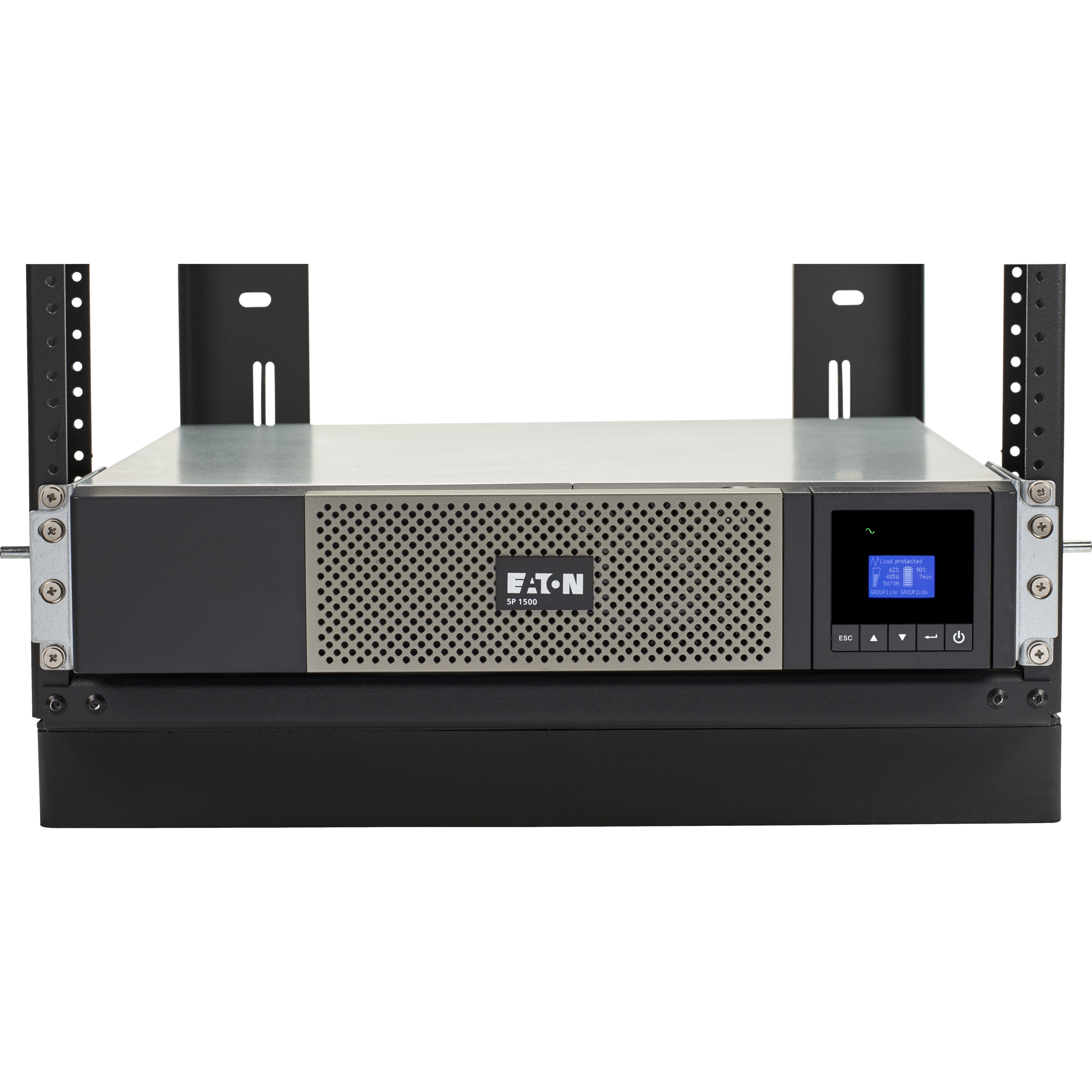 Eaton 5P1500RC 1440 VA 1100 Watts 10 Outlets 2U Rackmount Compact UPS