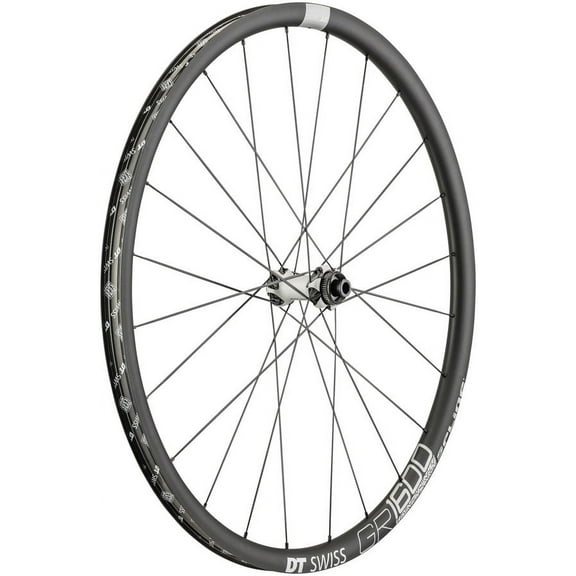 DT Swiss GR1600 Spline 25 Front Wheel 700c 12mm x 100mm Centerlock Alloy Gravel