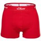 thumbnail image 4 of s.Oliver Calzoncillos para hombre, paquete de 3 - Boxer Briefs, Algodón Stretch Rojo/Marina/Blanco XL, 4 of 7