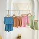 thumbnail image 4 of Odeerbi 1-8 Años Niños Niñas Conjuntos de Verano Camisetas de Tirantes Pantalones Cortos Conjunto de Dos Piezas Suave Conjunto de Dos Piezas Shorts Suaves, 4 of 4