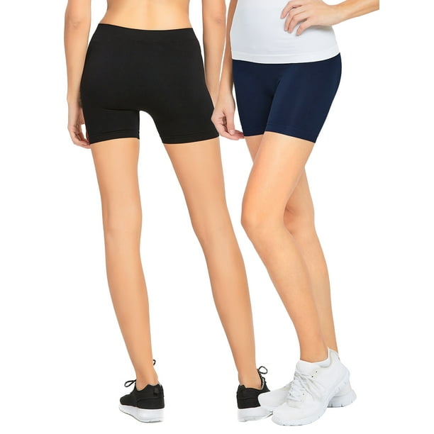 MOPAS Ladies Nylon 12" One Size Spandex Leggings Bike Short Tights