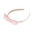 thumbnail image 5 of Unique Bargains 1 Pc Headband Double Bow Satin Hair Accessories Pink, 5 of 5