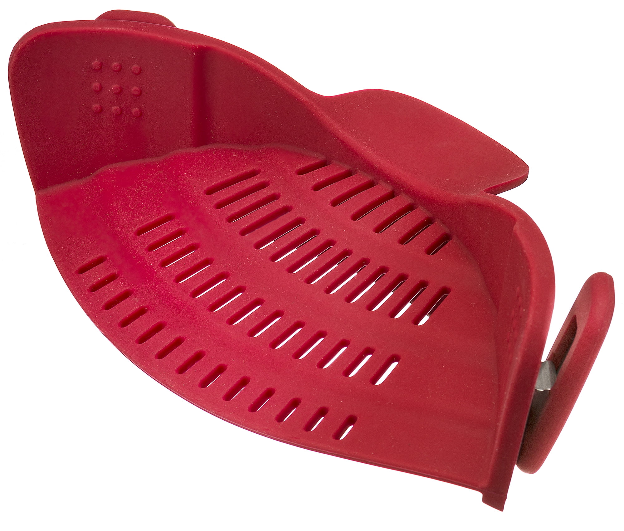 Kitchen Gizmo Snap N Strain Strainer, Clip On Silicone Colander, Fits All  Pots and Bowls –– Red by Kitchen Gizmo - Shop Online for Kitchen in New  Zealand
