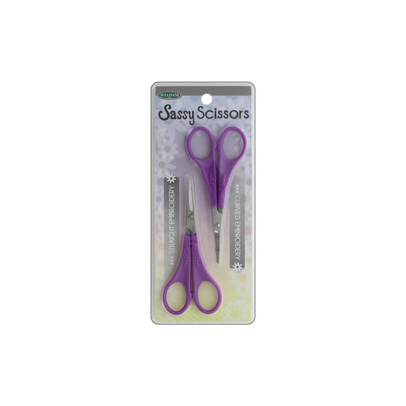 Sullivans Sassy Scissors Purple 2pc
