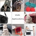 thumbnail image 5 of 12Pcs 4 Colors Spring Gate Rings Oval Spring Key Rings Alloy Carabiner Clips, 5 of 5