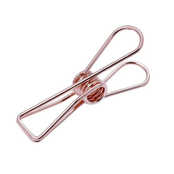 XIANXIAN Gold Silver Hollow Fishtail Clip Electroplated Dovetail Clip Bronze Note Clip Bill Storage Clip for Hair Styling, Non-slip Hair Barrettes Hair Grip DIY Accessories