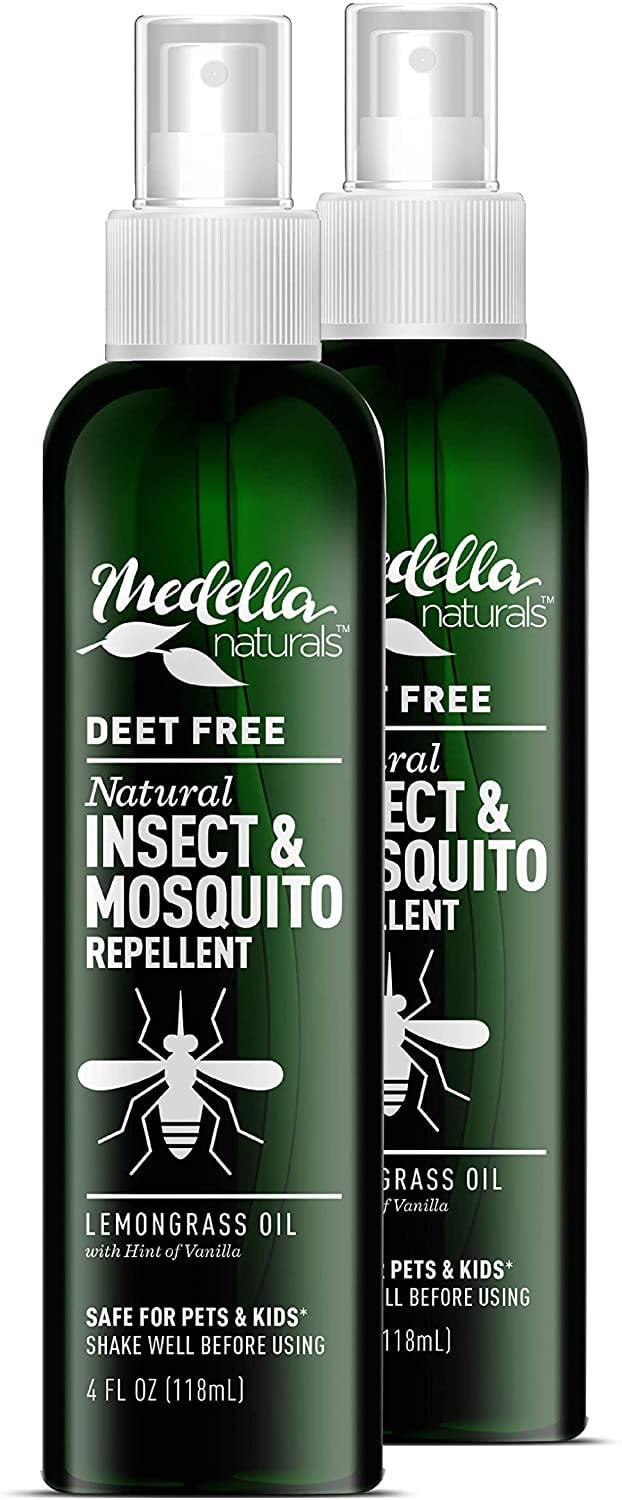 Medella Naturals Kid and Pet Friendly DEETFree AllNatural Insect