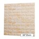 thumbnail image 3 of Papel tapiz 3D Etiqueta de pared de ladrillo Espuma TV Calcomanía de fondo Autoadhesivo Etiqueta adhesiva, 10 piezas, Tipo 3 kenally HA002452-16, 3 of 6