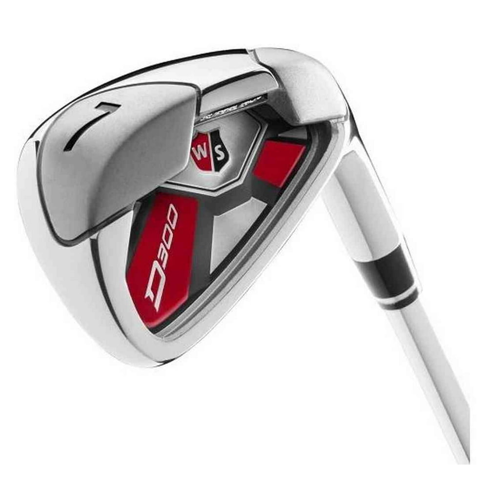 Wilson Staff D300 SL Golf Clubs Iron Set Golfing Mens RH Steel 5PW GW
