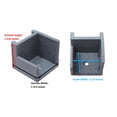 thumbnail image 4 of Left Hand Hinge Pontoon Door Stop 2 Pack Grey, 4 of 7