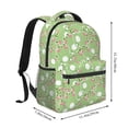thumbnail image 2 of Fotbe Cute Frog2 Pattern Casual Backpack for School, Travel, and Outdoor Activities - Durable, Lightweight, and Comfortable, 2 of 5