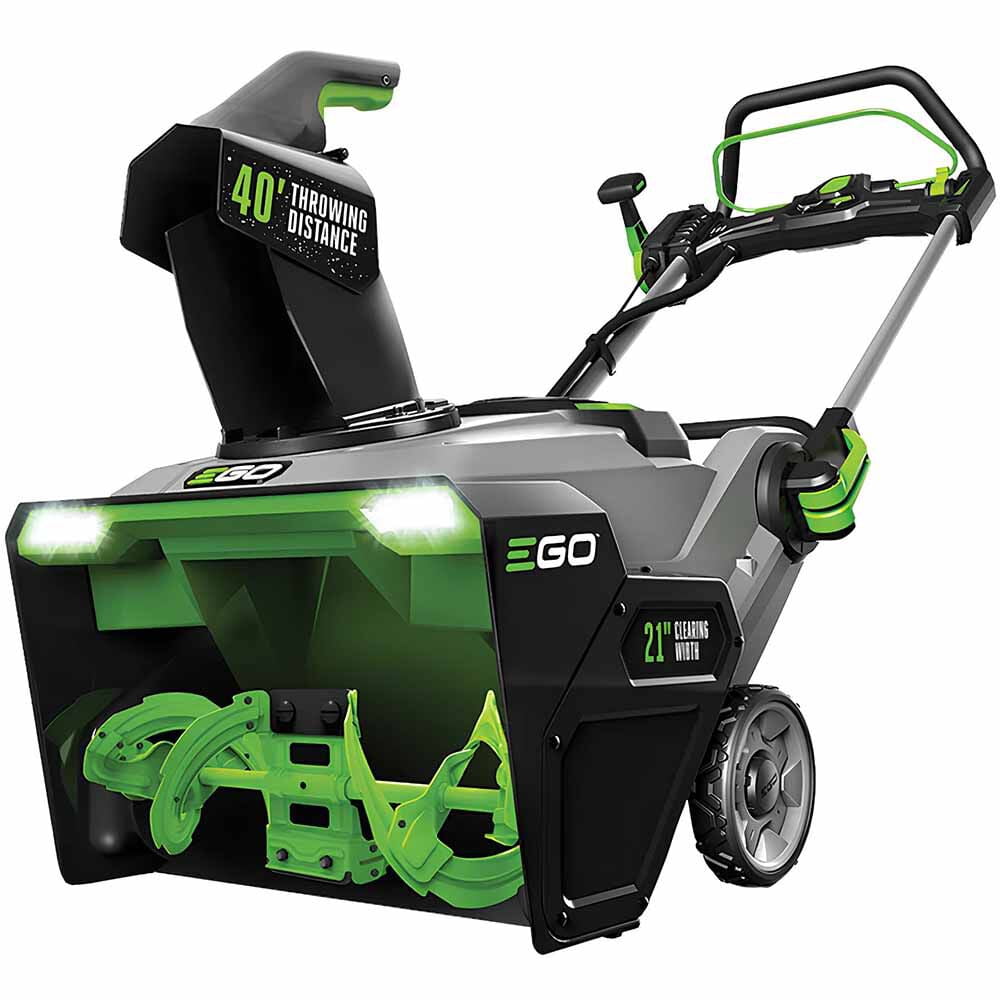 Ego Snt2114 Ego Power+ 21In. Snow Blower With Steel Auger Kit, Two 7.5Ah Batteries And Rapid Charger