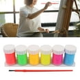 thumbnail image 4 of Washable Paint for Kids 6 Count Finger Paint Poster Paint Set for Acrylic Textile Gouache School Toddlers Art Supplies B, 4 of 10