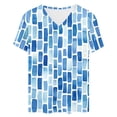thumbnail image 5 of Haivin Womens Spring Tops 2026 Summer Dressy Casual Blouses Short Sleeve Cute V Neck Shirts Fashion Vacation Clothes, 5 of 5