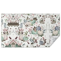 Fall Theme Tablecloth 60x102 Inch, Washable Polyester Rectangular Table Cover for Autumn Thanksgiving Party, Picnic, Indoor & Outdoor Dining Decor.