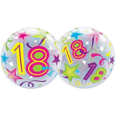 Loftus International Q2-4166 22 in. 18 Brilliant Stars Bubble Balloon