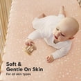 thumbnail image 4 of Sábanas para cuna KeaBabies de algodón orgánico, paquete de 2 unidades, para niños y niñas, 4 of 9
