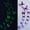 Purple, variant on 12 Pack Yellow Glow In The Dark Butterflies Decoration Set - Glowing In The Dark For Hours, Party Favors, Night Light Accents, Bedroom & Room Accents - For , Party Hosts,